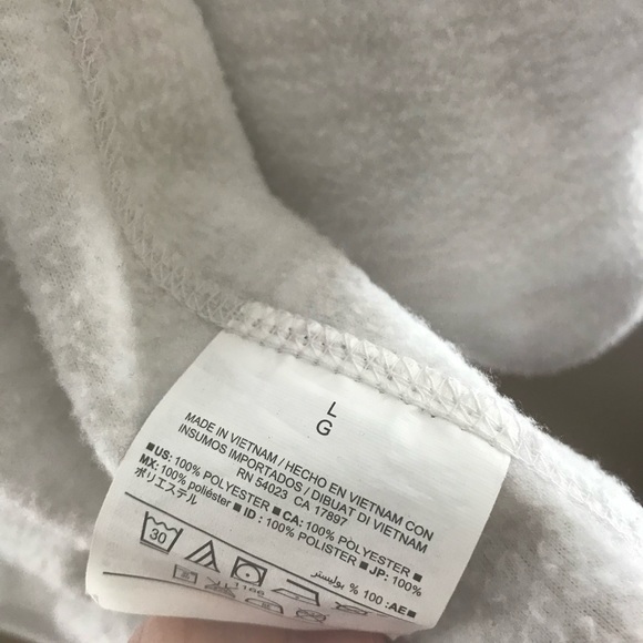 Oatmeal Fleece Zip Sweater - Picture 7 of 7